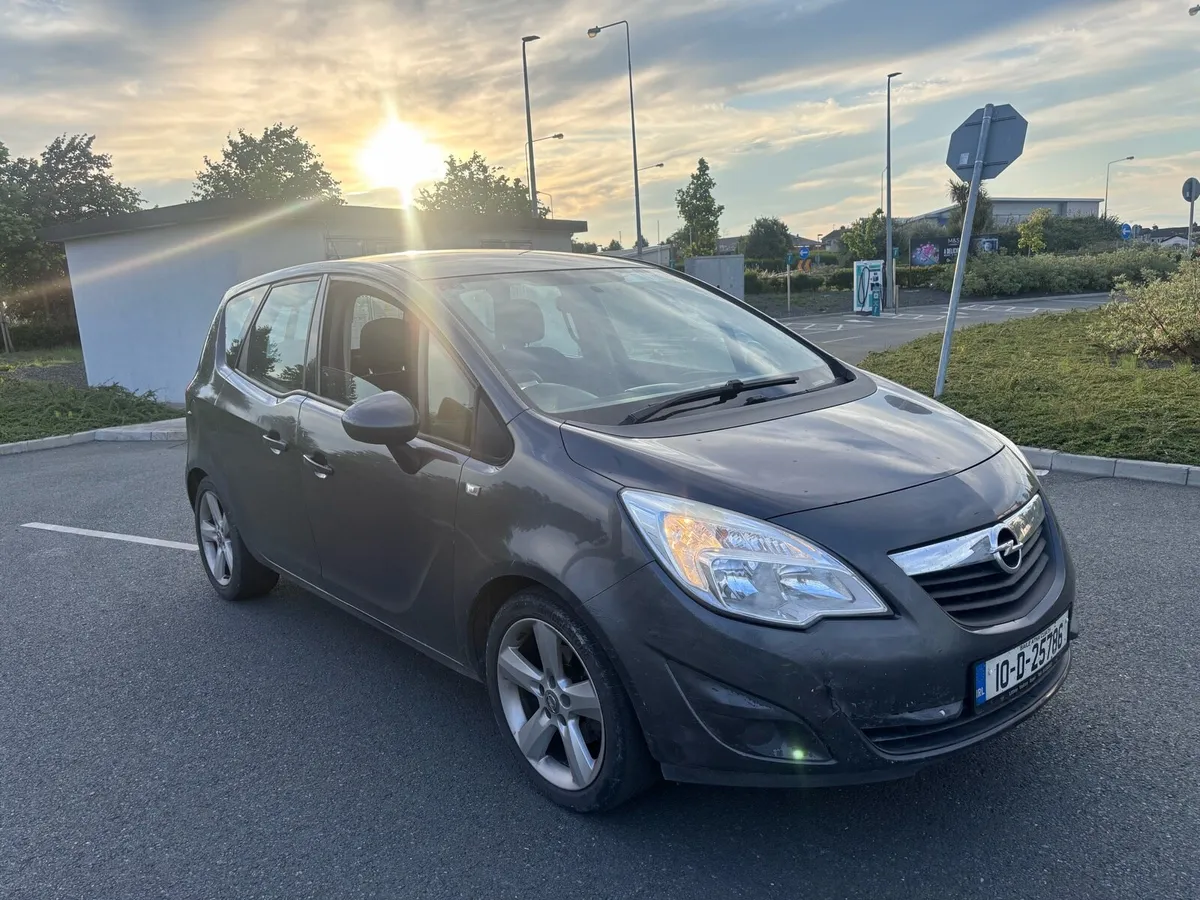 2010 Opel Meriva 1.3 diesel nct & tax - Image 3
