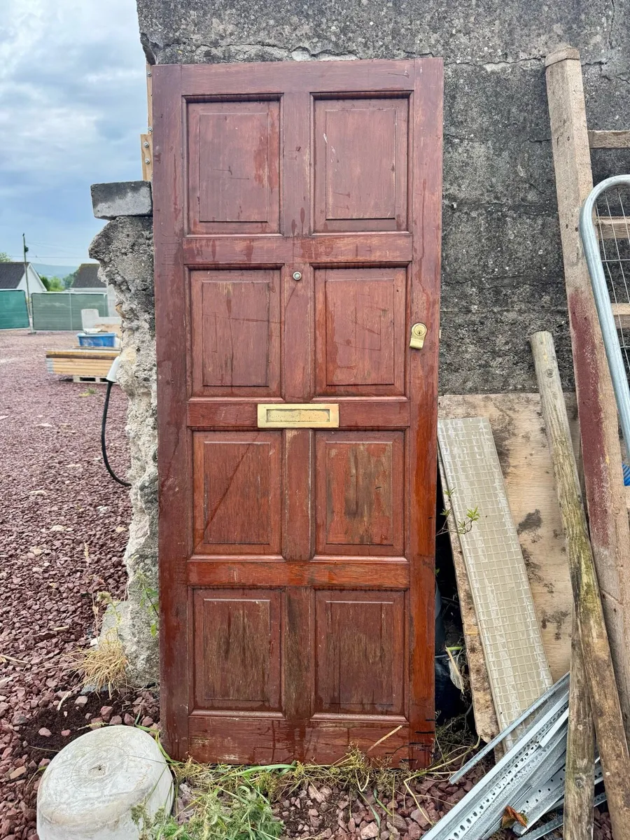 Teak Front Door - Image 1