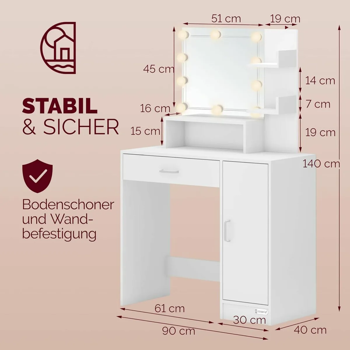 Dressing Table LED Lights - Image 3