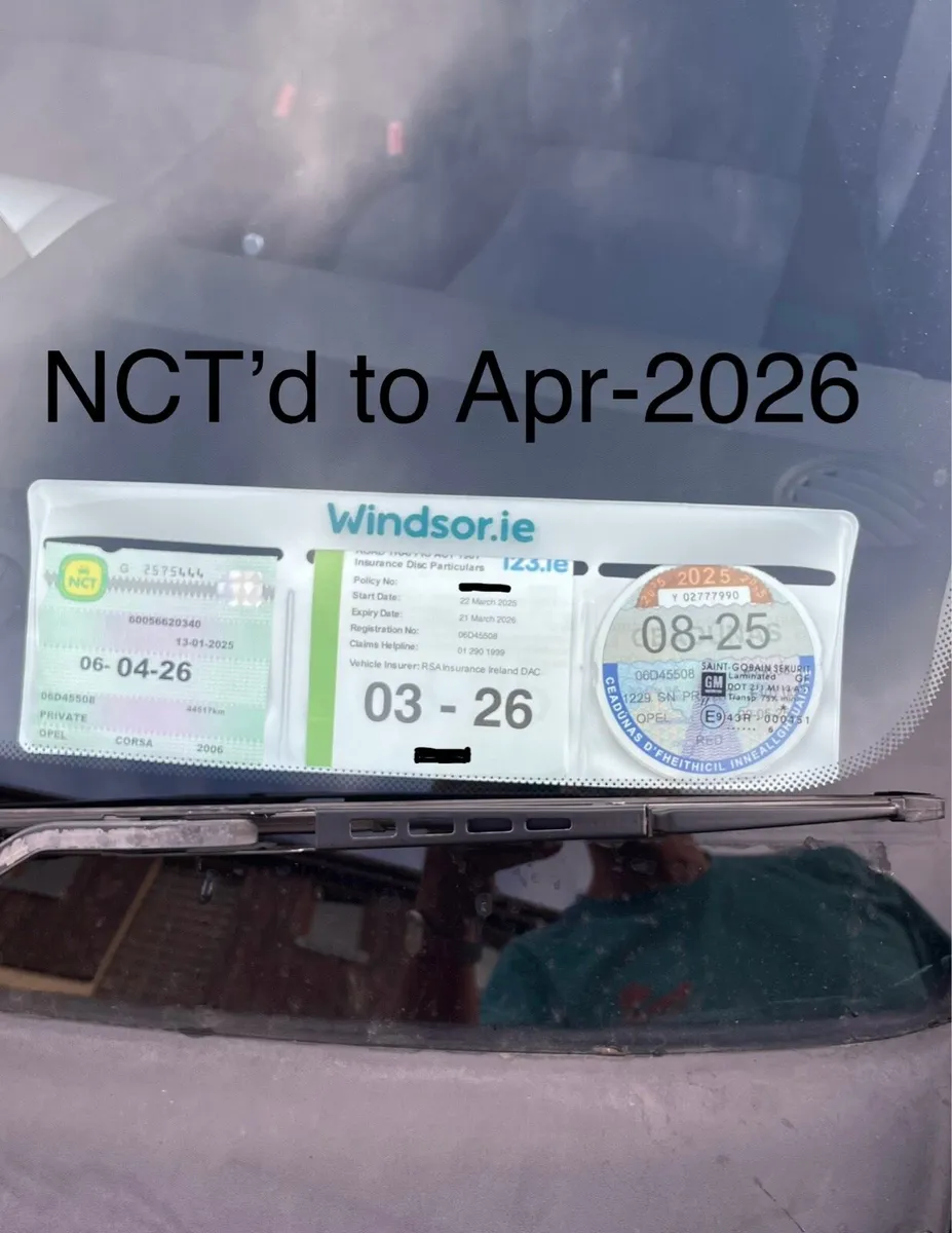 Opel Corsa 1.2, NCT 04-26, Only 48k kms,  2 Owners - Image 4