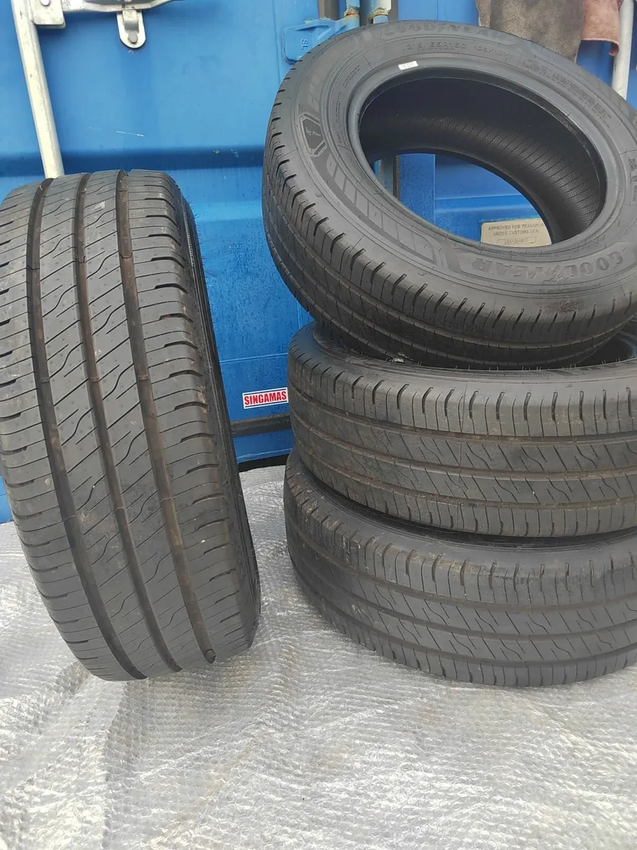 Van Goodyear tyers vw transporter, ford transit - Image 1
