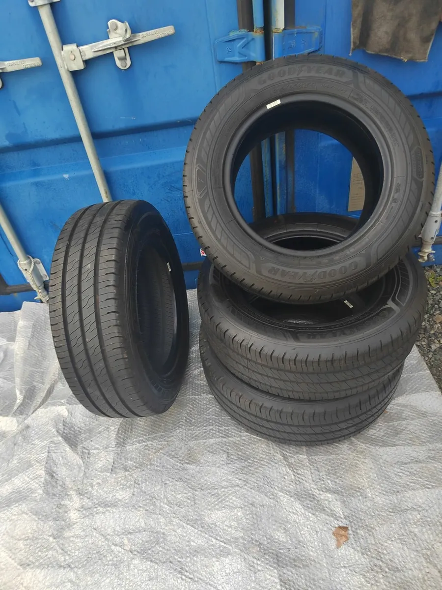 Van Goodyear tyers vw transporter, ford transit - Image 2