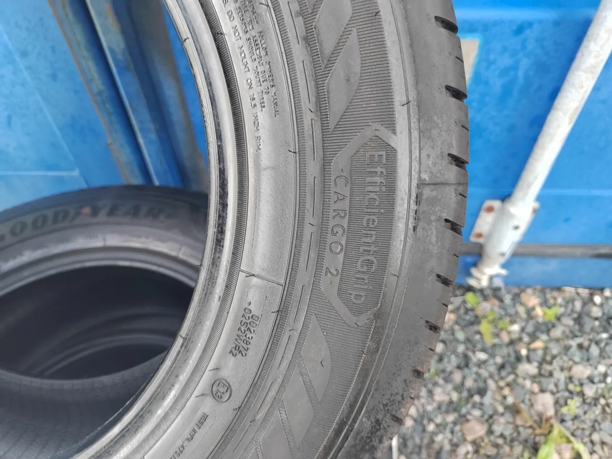 Van Goodyear tyers vw transporter, ford transit - Image 4