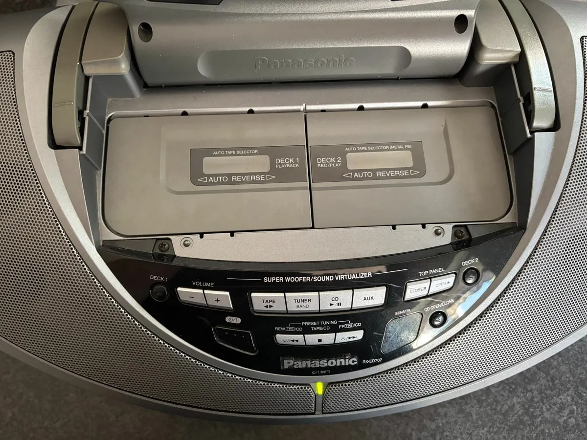 Panasonic RX-ED707 Cobra CD Boombox Ghettoblaster - Image 3