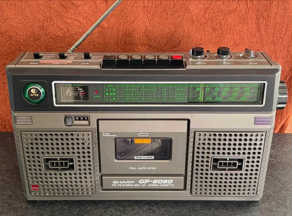 Sharp GF-8080 Stereo Radio Casette Boombox 1979 - Image 1