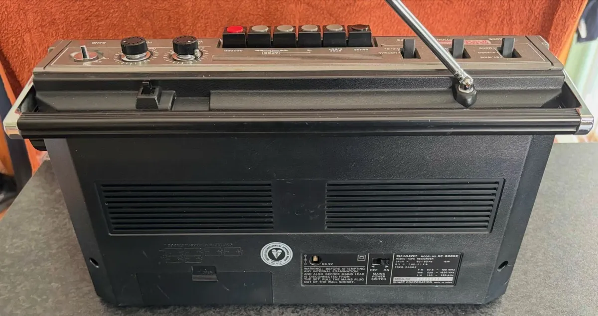 Sharp GF-8080 Stereo Radio Casette Boombox 1979 - Image 3