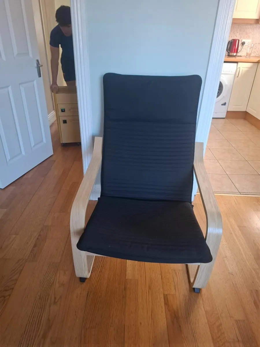 Two Swing back easy-chairs - Image 2