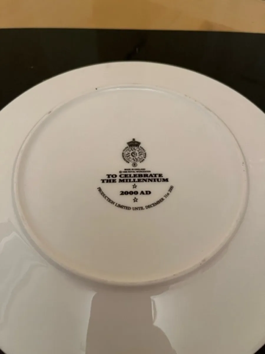 Millennium Porcelain Plate 200AD - Image 2