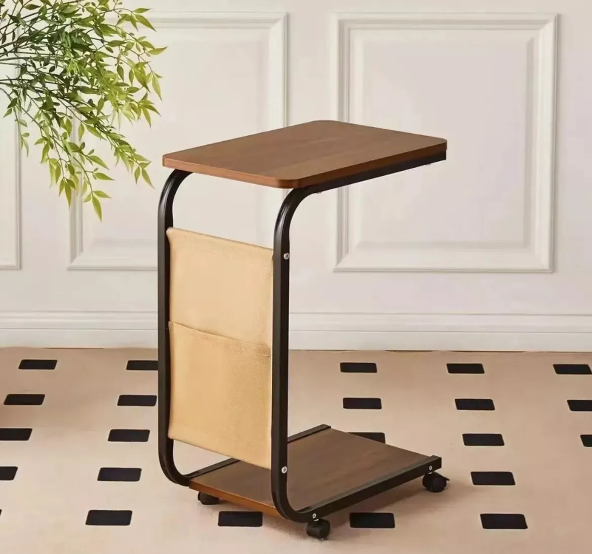 C Shaped Side End Coffee Table NEW - Image 4