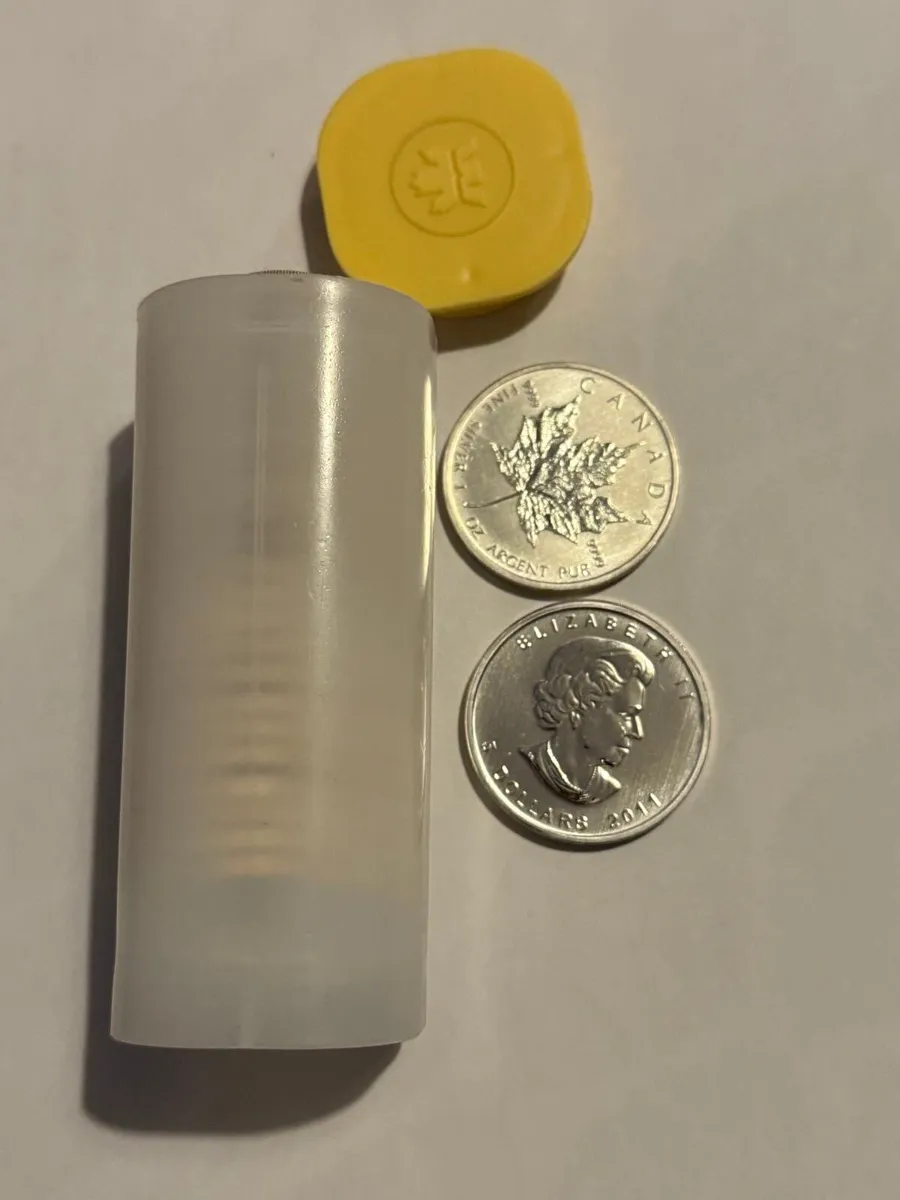 1oz Maple Leaf Silver Coins (Tube)