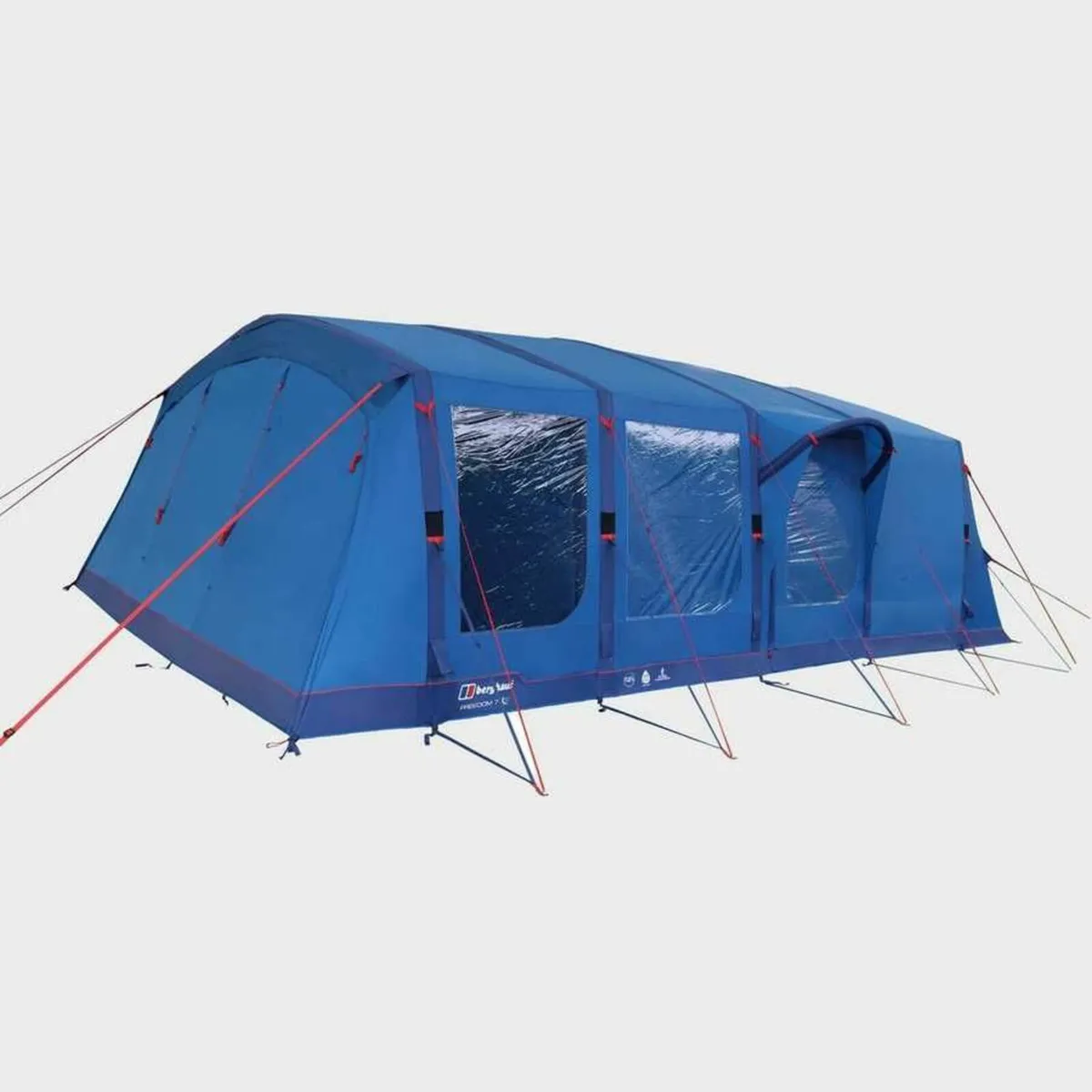 7 Person Berghaus Tent Incl ground sheet & carpet - Image 1
