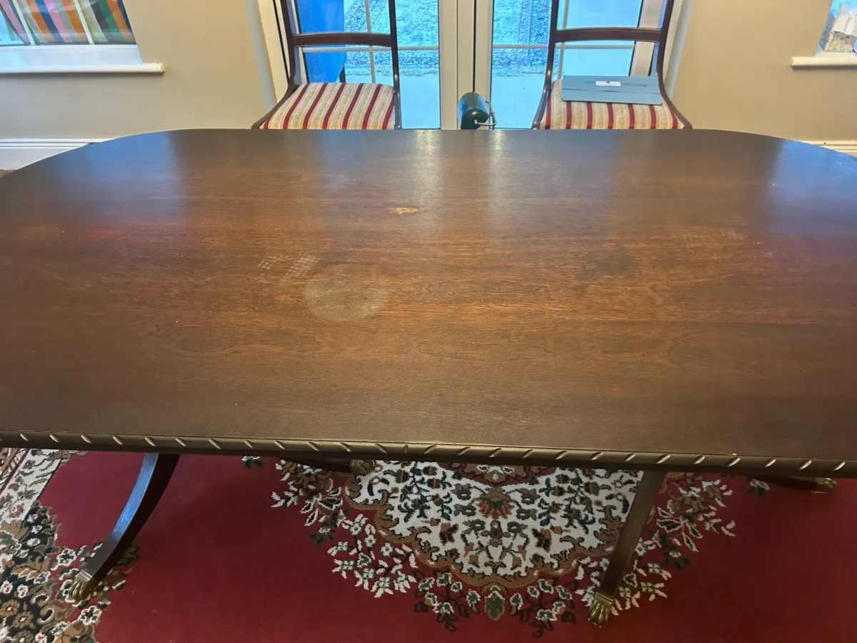 Regency style mahogany table - Image 4
