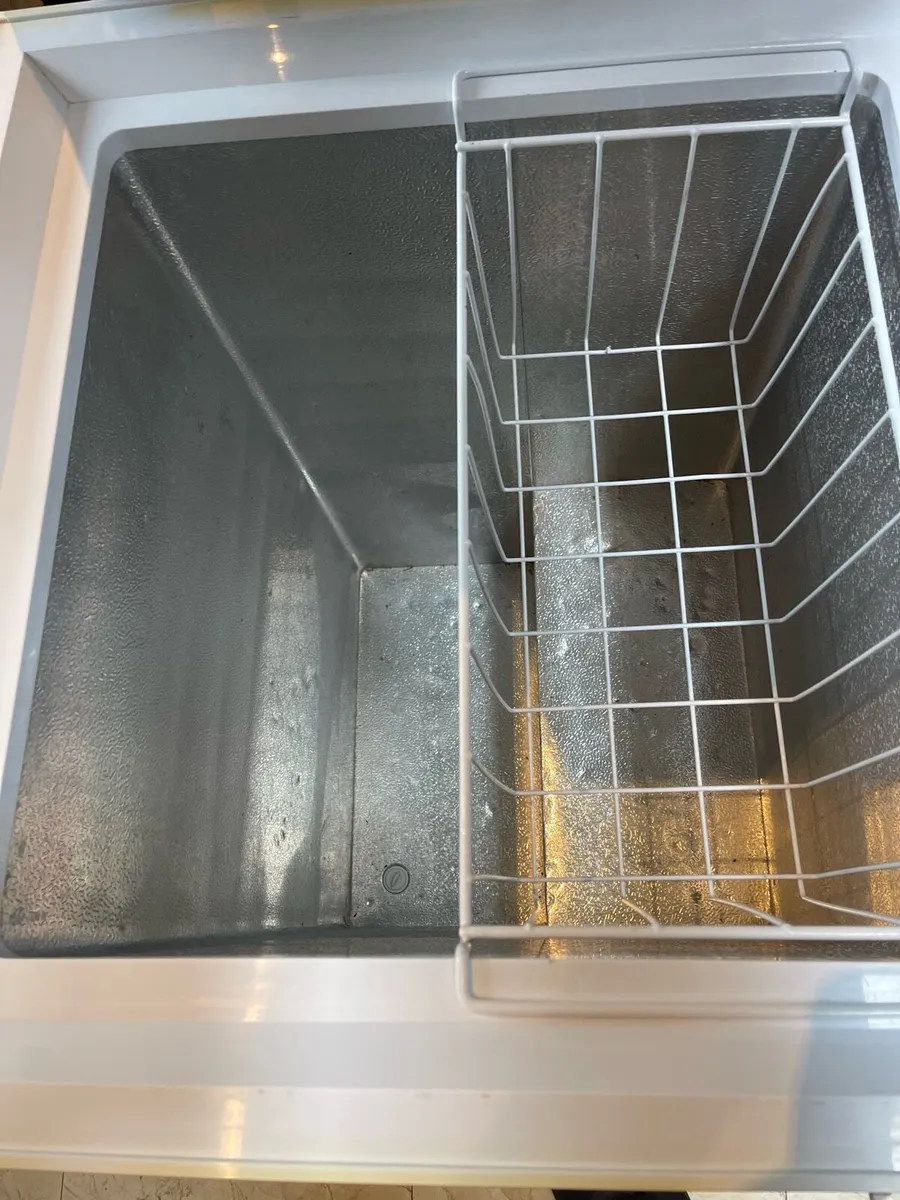 Compact White Chest Freezer - Can Deliver - Image 2
