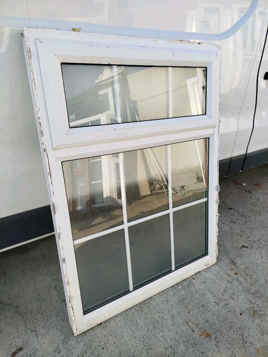WHITE GEORGIAN PVC WINDOW