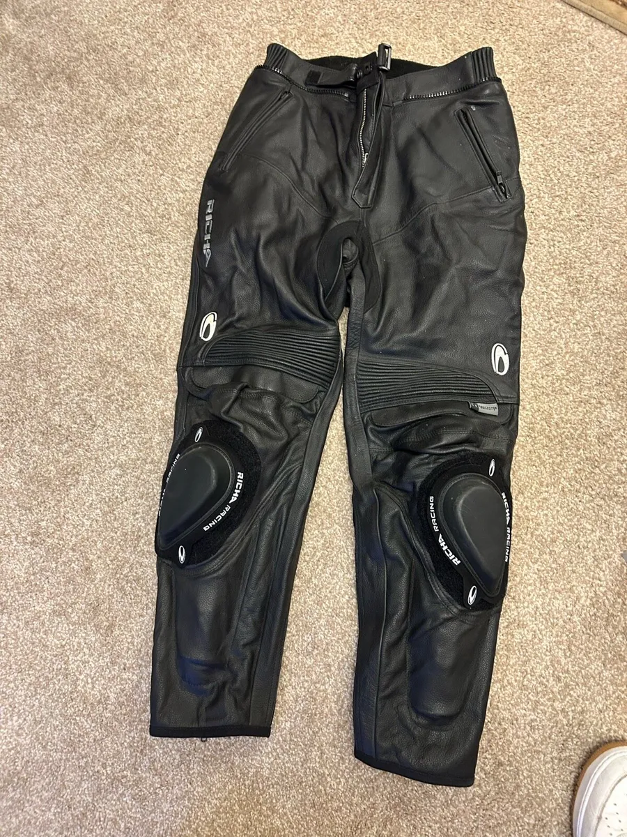 Genuine Richa Racing - Motorbike Leather Trousers - Image 1