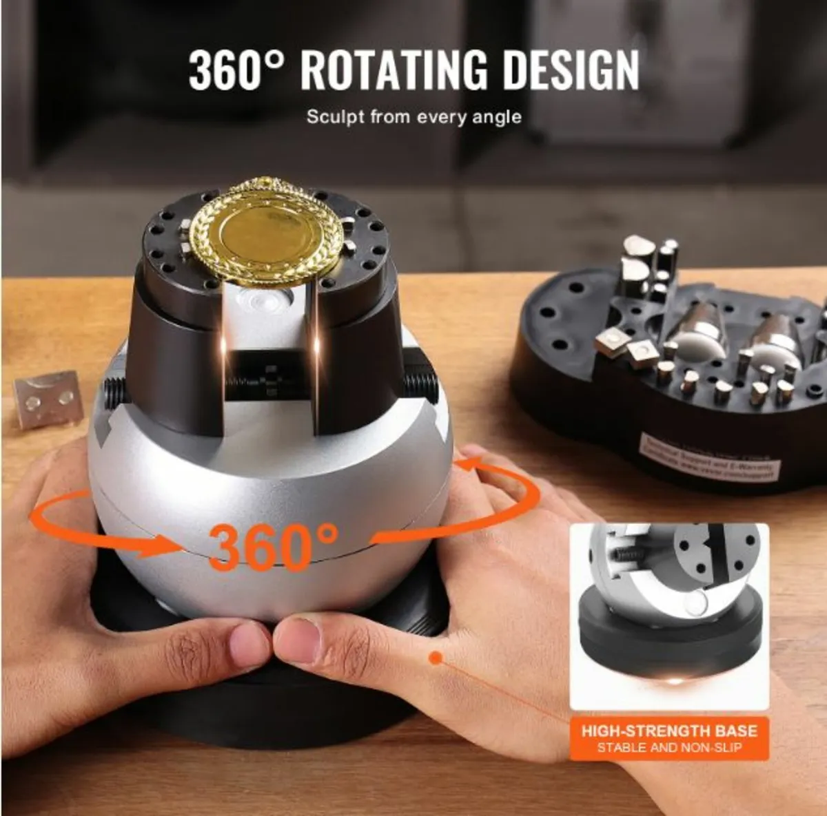 Engraving Block 5 inch Ball Vise Setting Jewelry B - Image 3