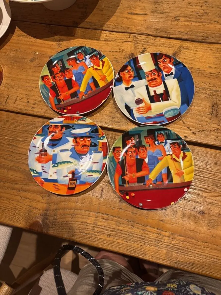 Graham Knuttel  Side Plates - Image 1
