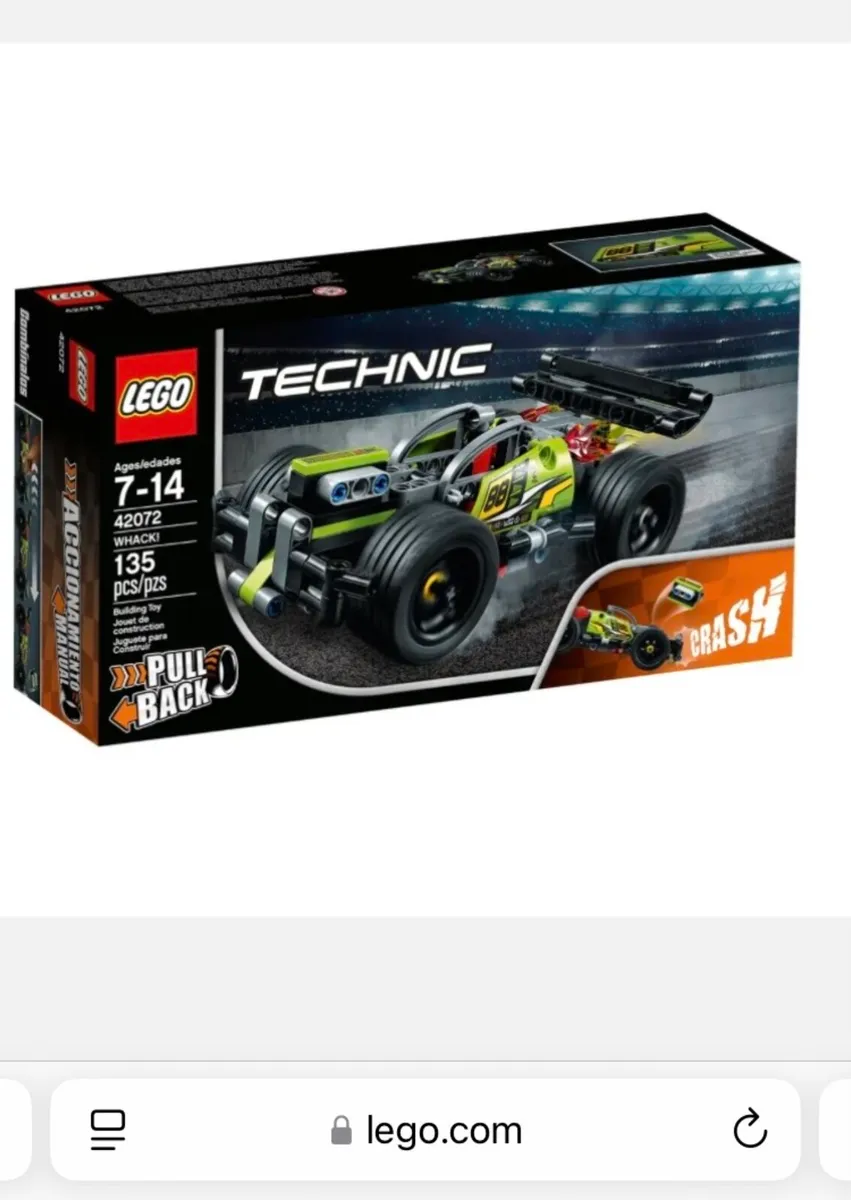 Lego Techic ‘Whack!’ 42072 - Image 1