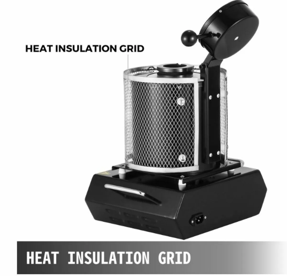 3KG Gold Melting Furnace 1400W Digital Melting Fur - Image 2