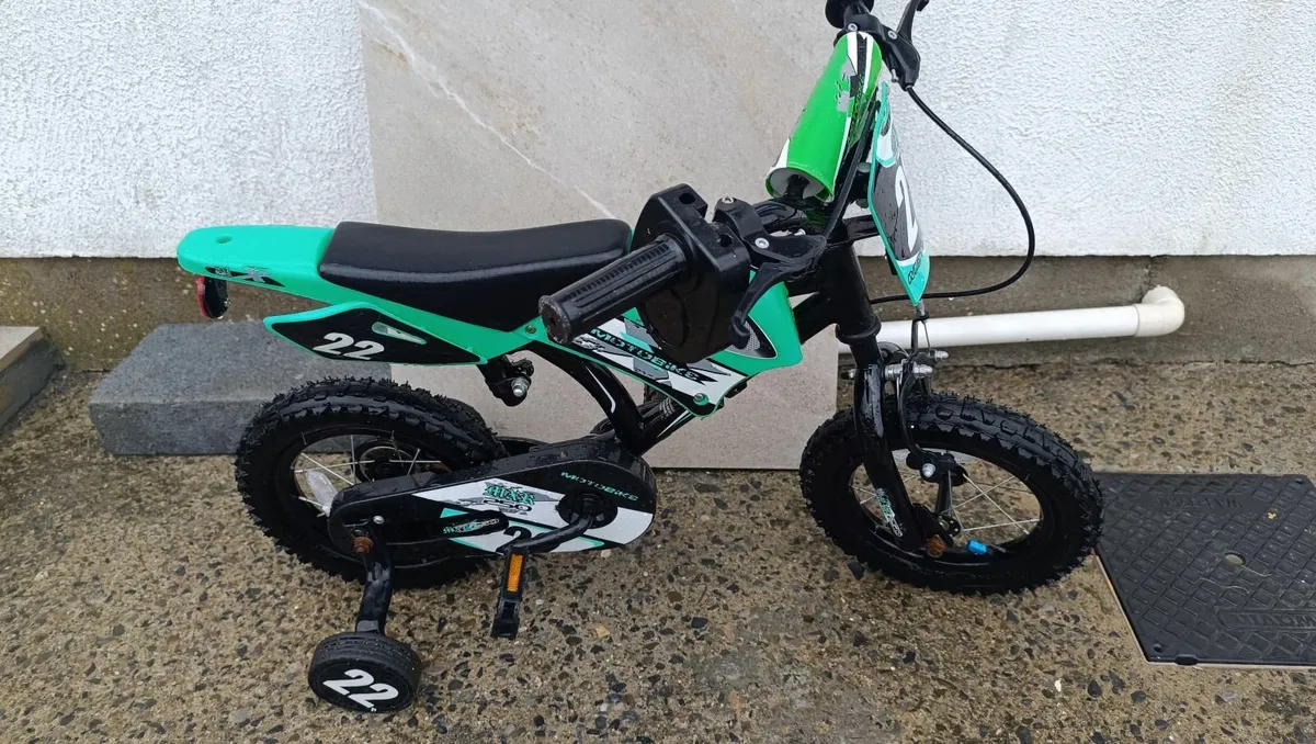 Motobike MX12 Kids Bike - 12" Wheel - Image 1