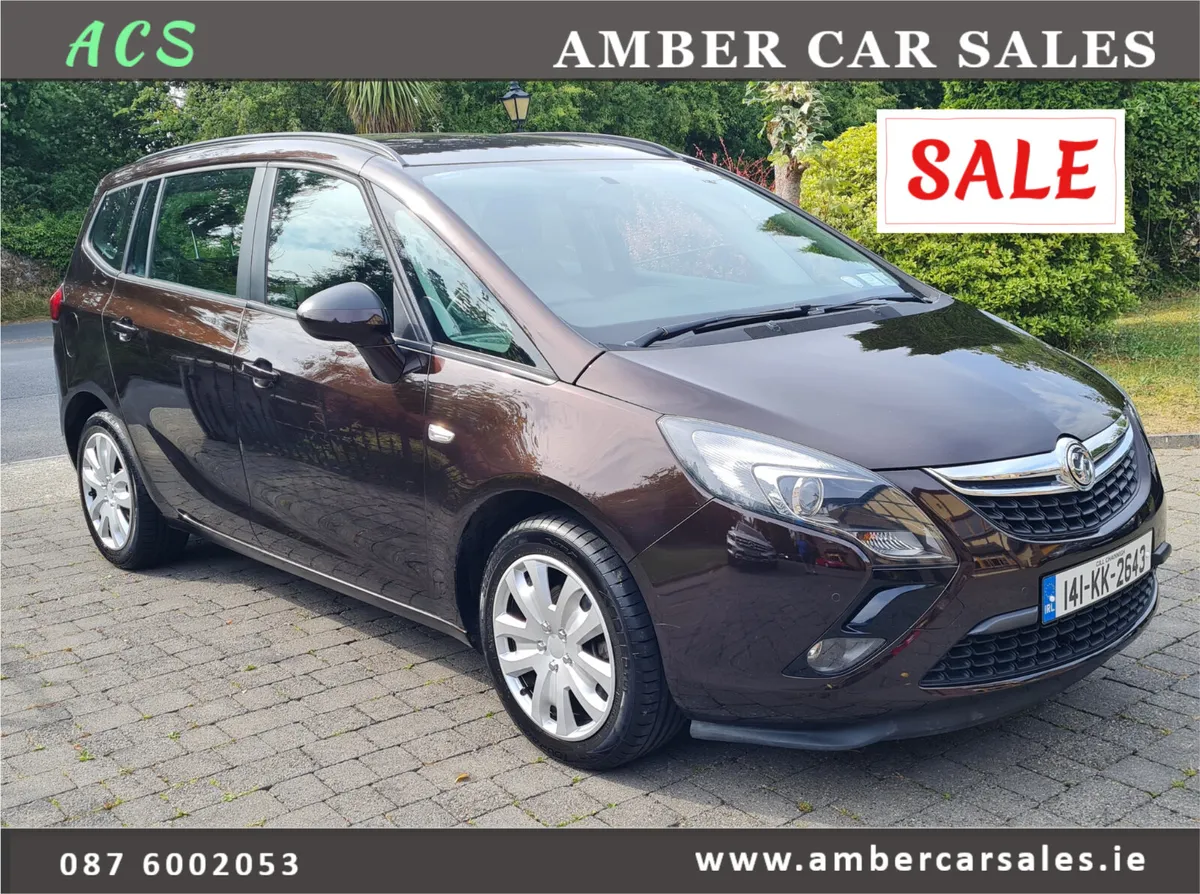 Vauxhall Zafira Tourer 1.4 L Petrol 7-Seater 2014 - Image 1