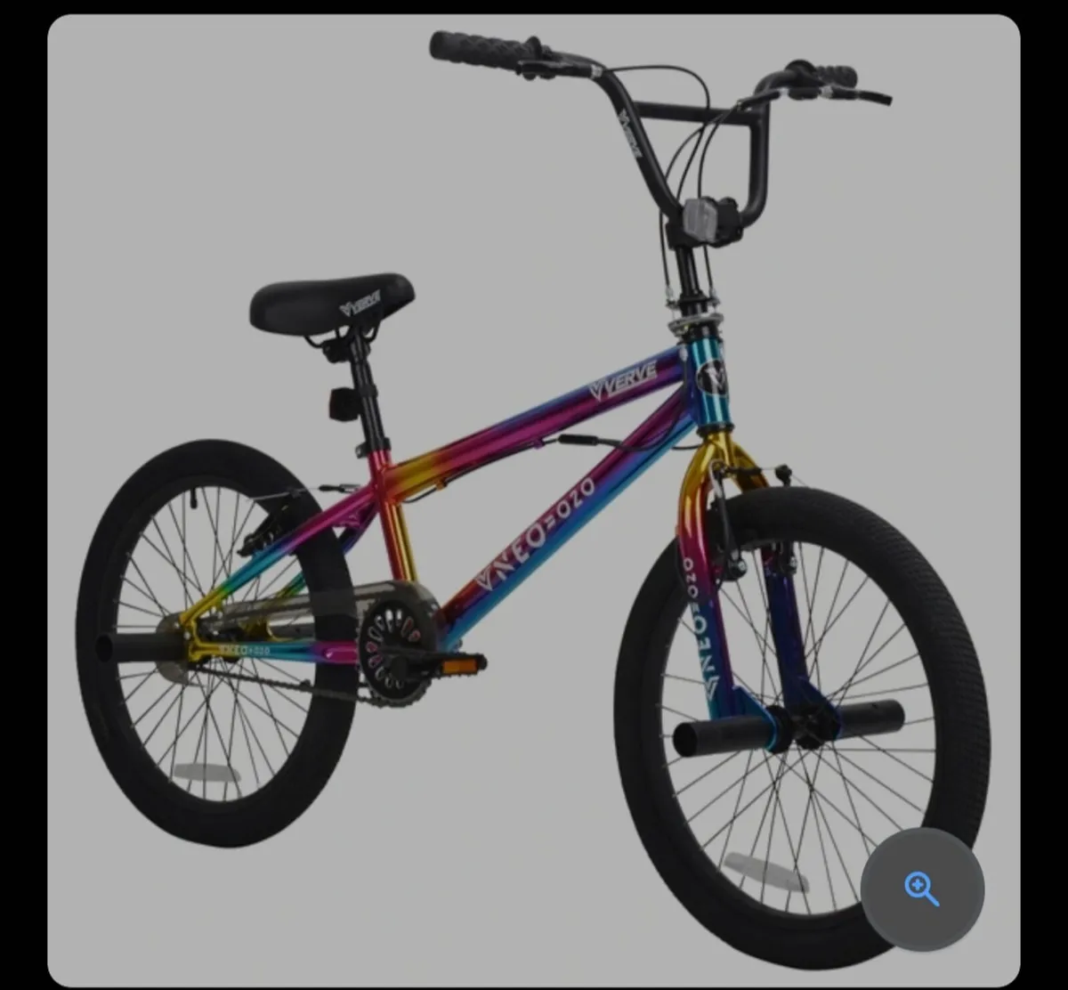 20 Inch Verve Neo Chrome BMX Bike Metallic - Image 3