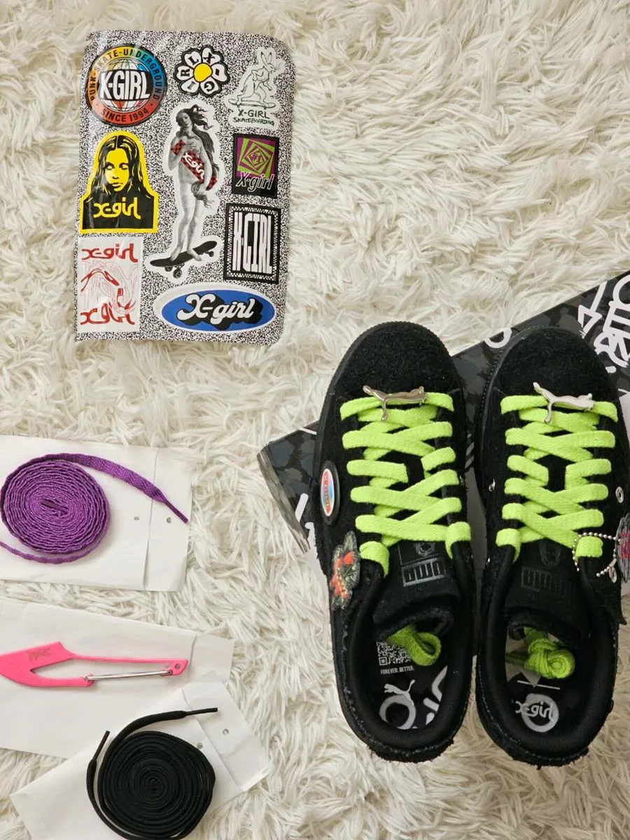 Brand new sneakers Puma suede x-girl. Runners - Image 1