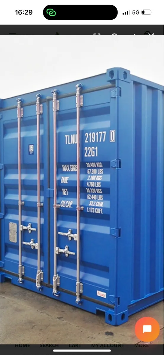 20 ft container wanted