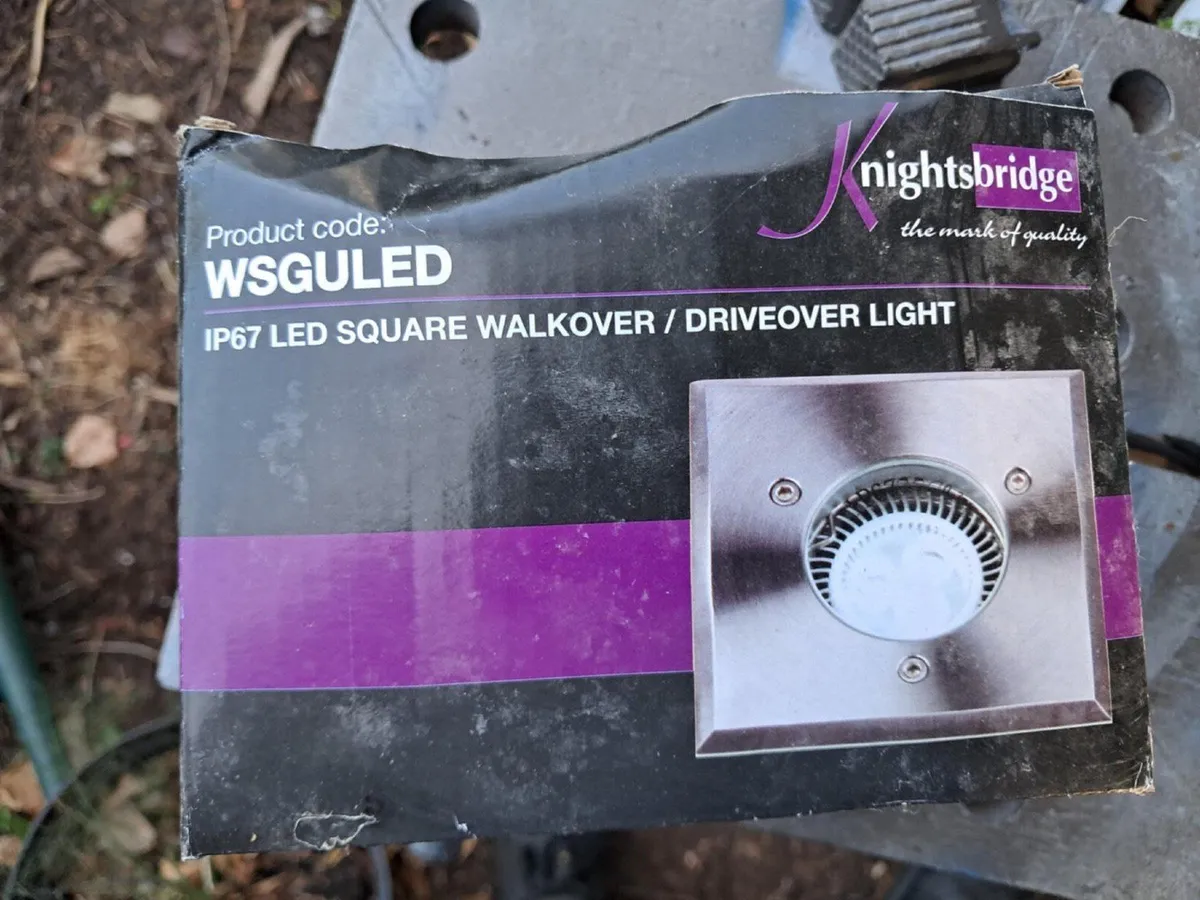 Set of 6. New Walk Over Drive Lights - Image 1