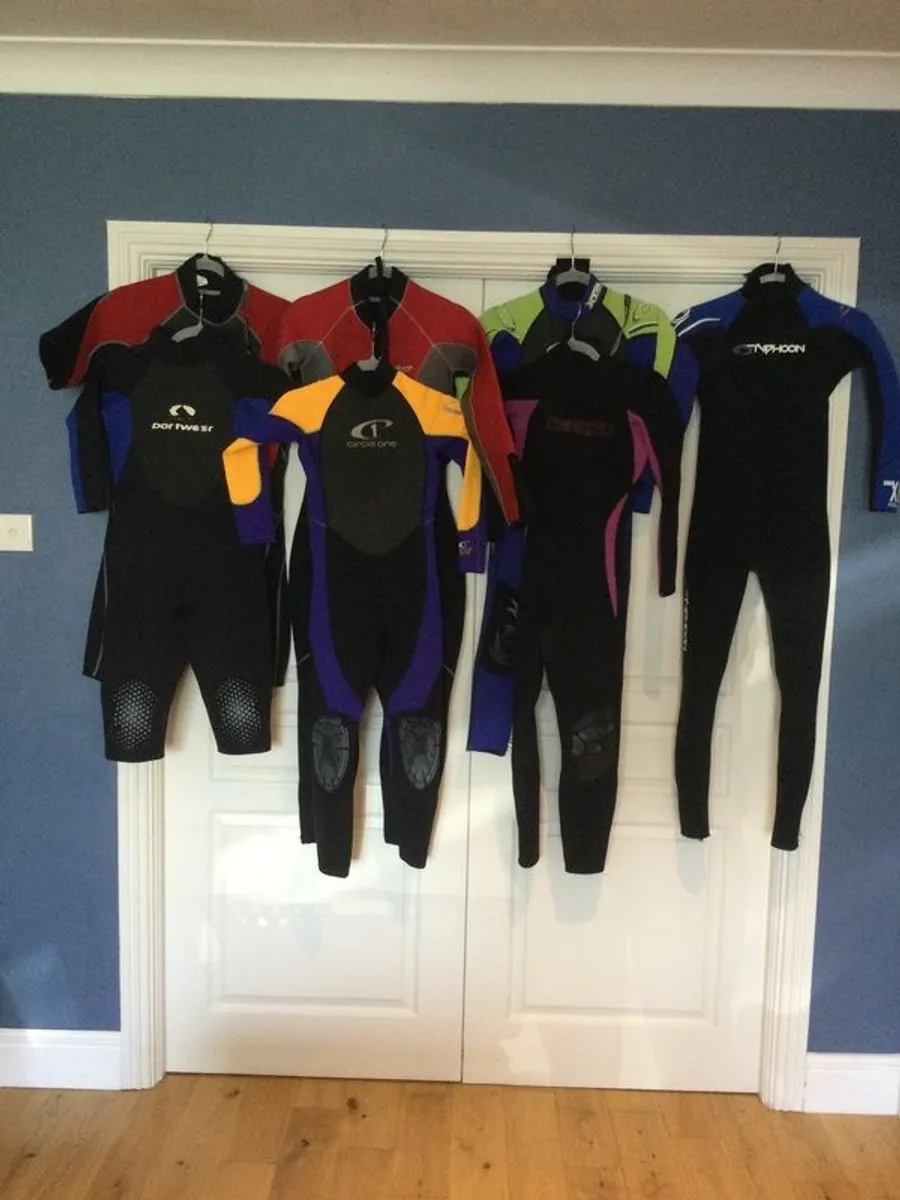 Wetsuits kids and Adults . various sizes, - Image 1