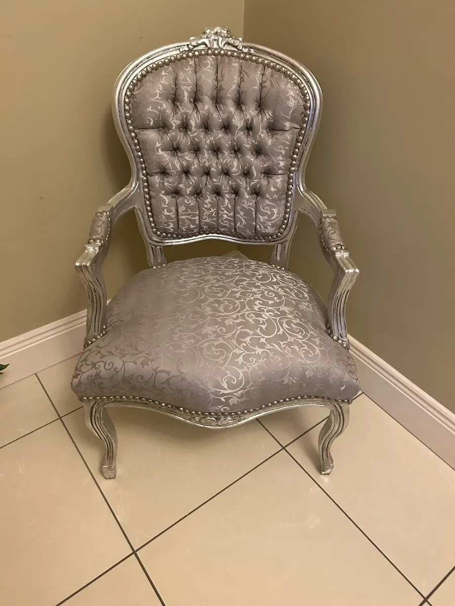 French Louis style shabby chic chaurs - Image 2