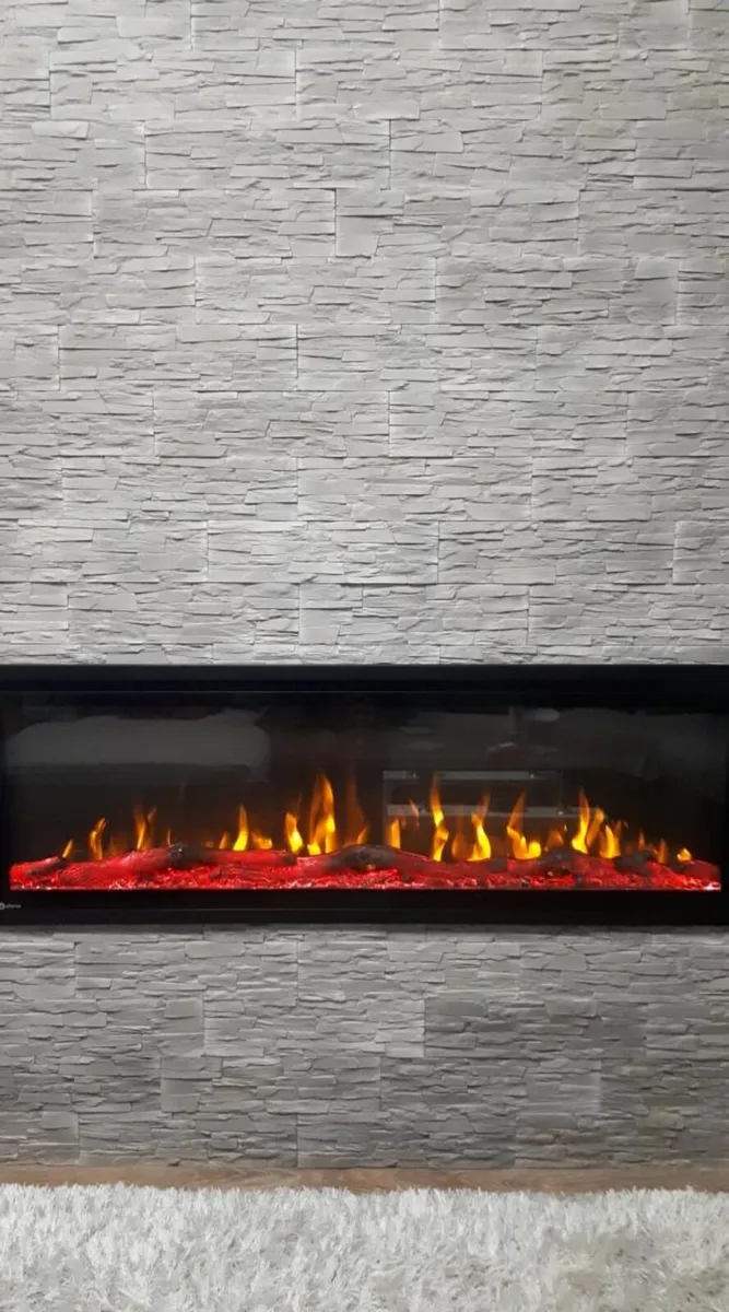 50" electric fireplace. FREE DELIVERY - Image 1