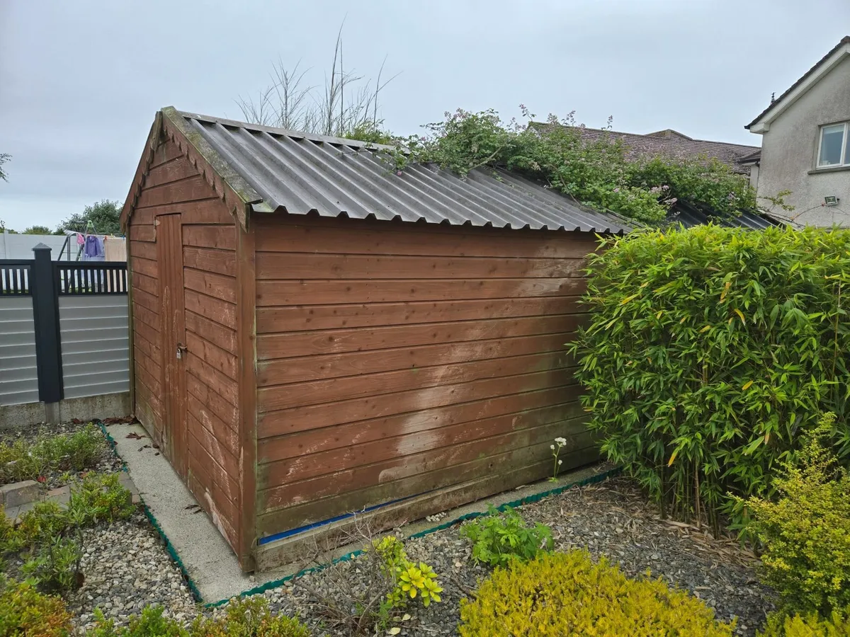 10ft x 10ft Wooden  Garden Shed - Image 4