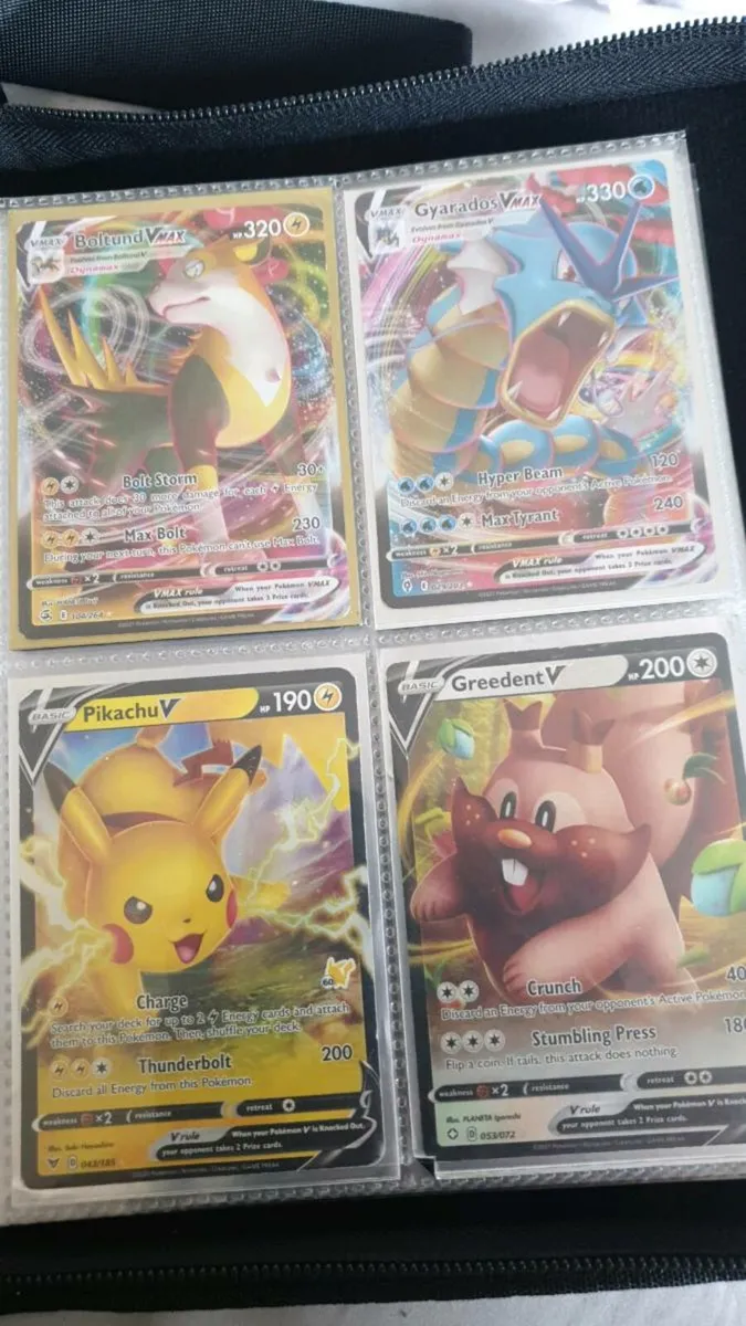 4 ..X POKEMON..CARDS ..