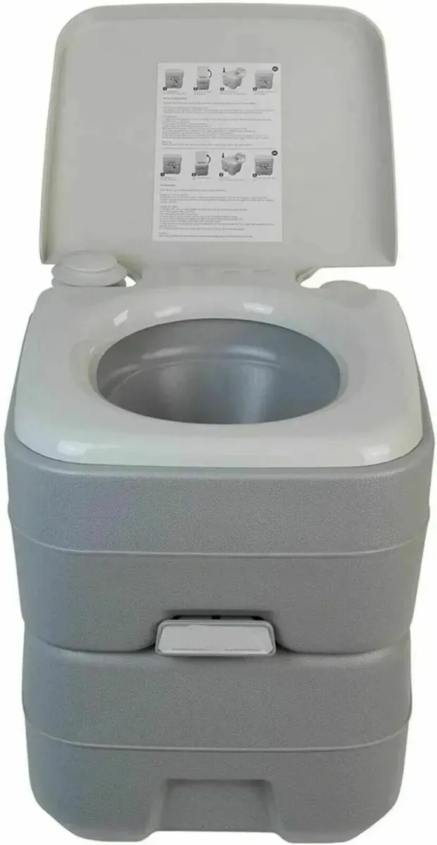 Camping Toilet Portable Fresh Deluxe Outdoor - Image 1