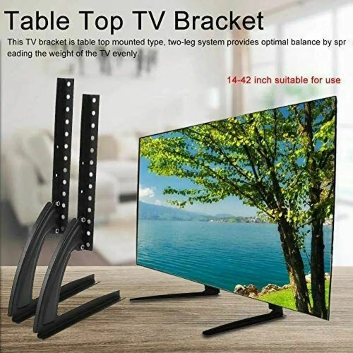 TV Stand LCD/LED/OLED/Plasma TV Desktop Stand - Image 2