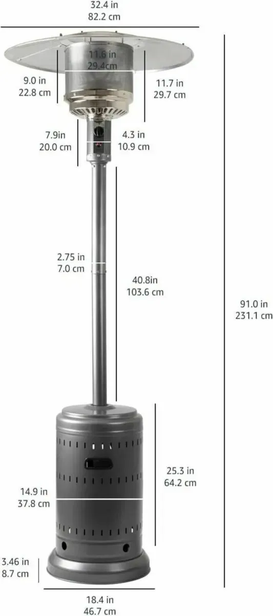 Commercial Gas Patio Heater - Image 3