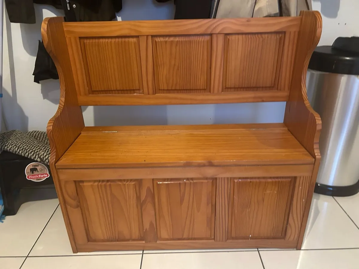 Monks bench/storage unit - Image 1