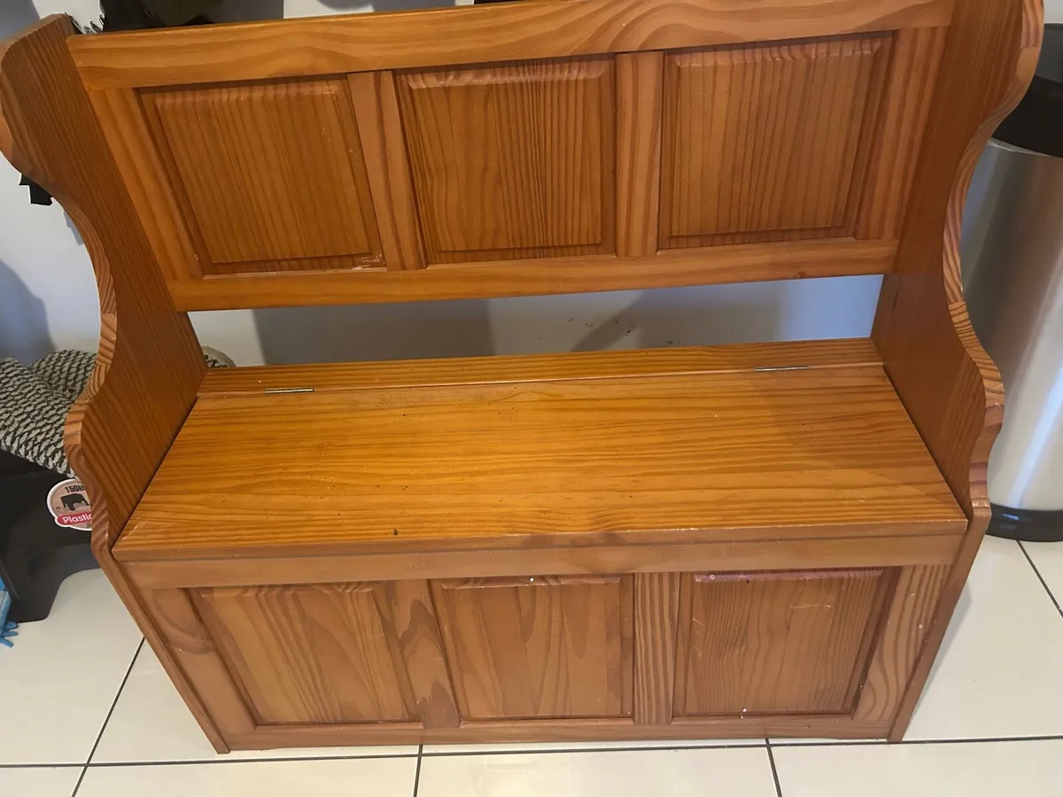 Monks bench/storage unit - Image 2