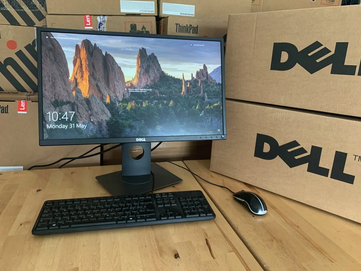 Dell 24" Height Adjustable Flatscreens-Delivery - Image 1