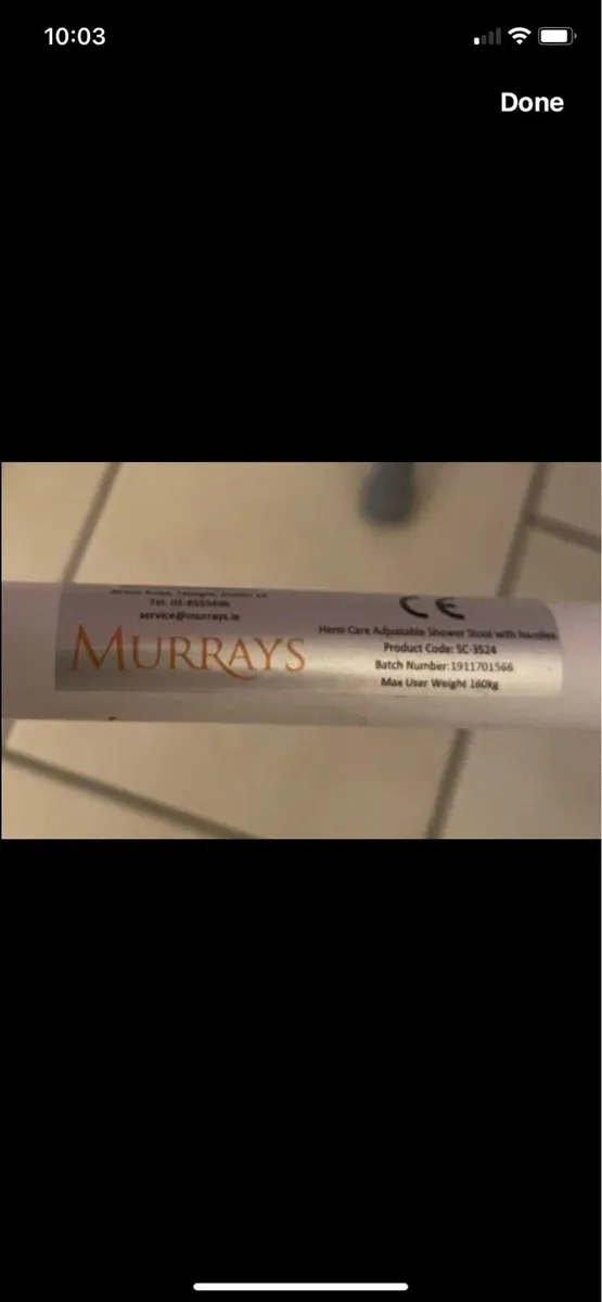 Murray’s Shower Seat - Image 4