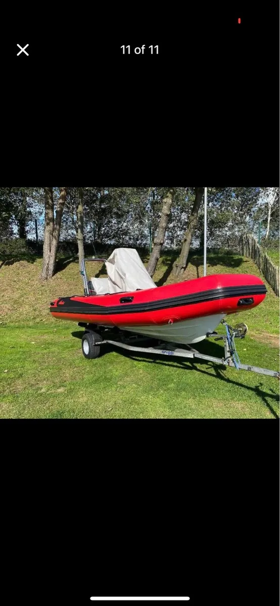 Rib 5.5m with 60hp 4 stroke engine - Image 1