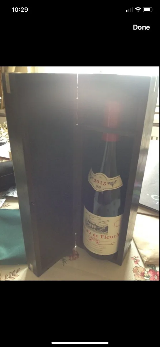 Unique Handcrafted Wine Box - Image 2