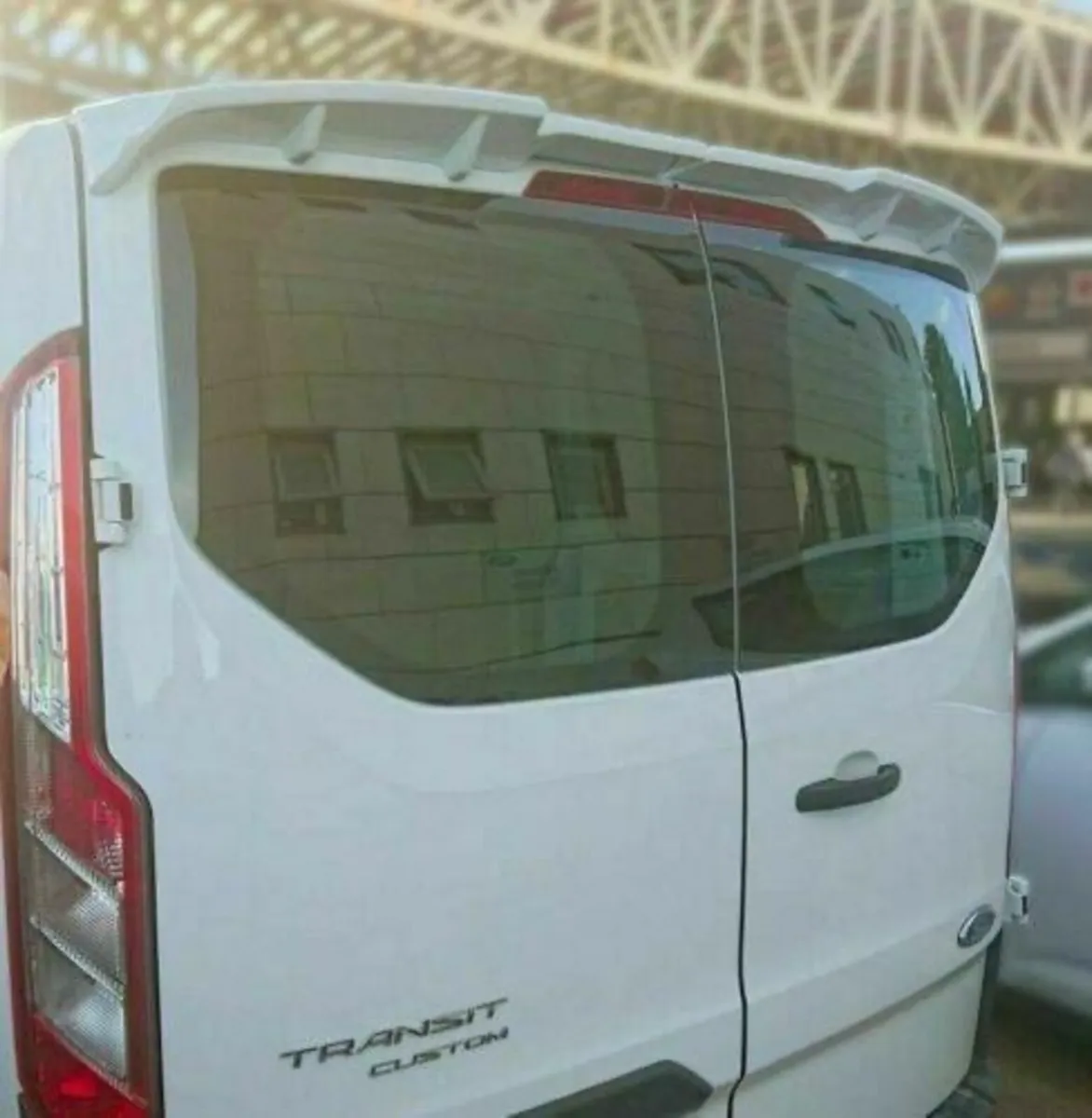 Ford Transit Custom Spoiler - Barn-door style - Image 3