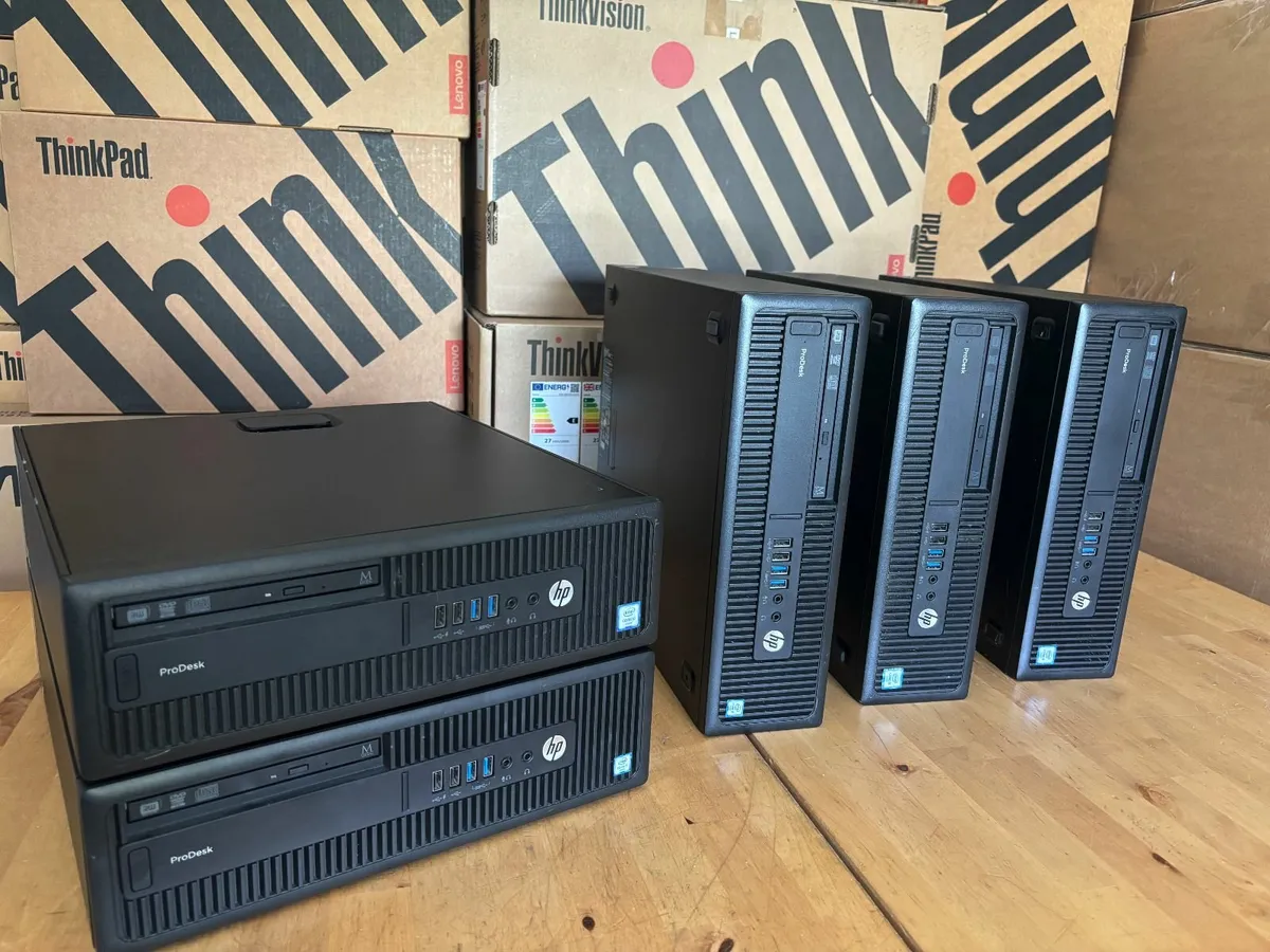 HP Prodesk Win 11 PC's-16Gb Ram-Delivery&Vat - Image 1