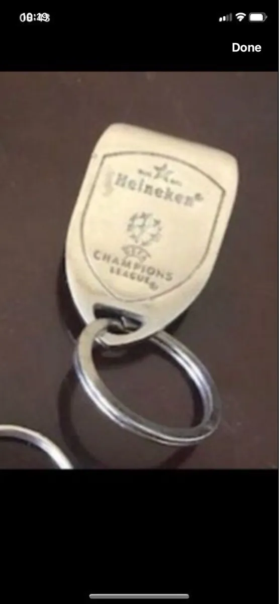 Heineken Champions League Bottle Opener/ Key Ring - Image 1