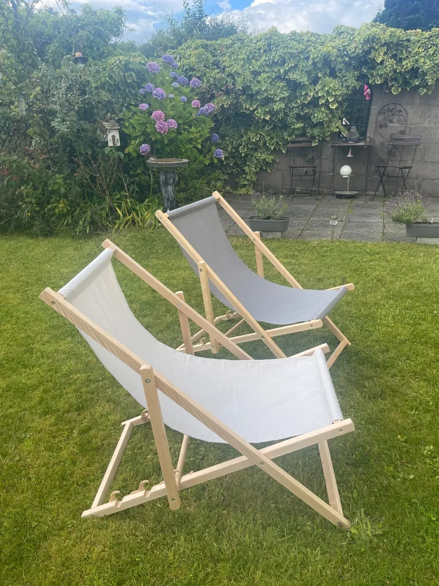New Garden Deck Chairs