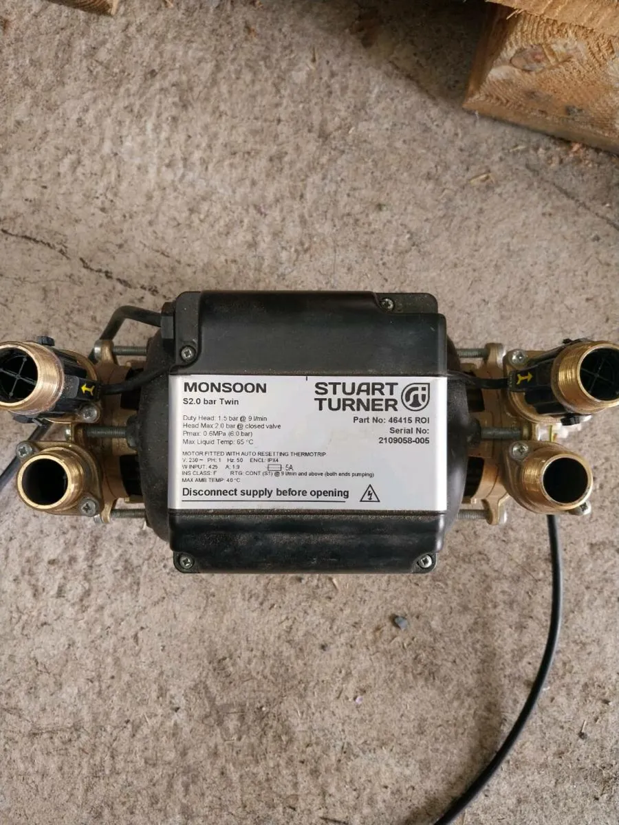 2 bar monsoon water pump