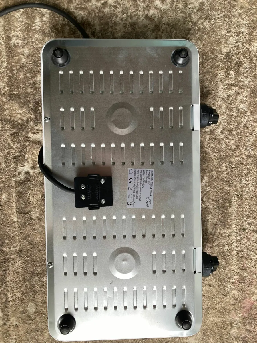 Electric Twin Hot Plate Control 1000W & 1500W - Image 2