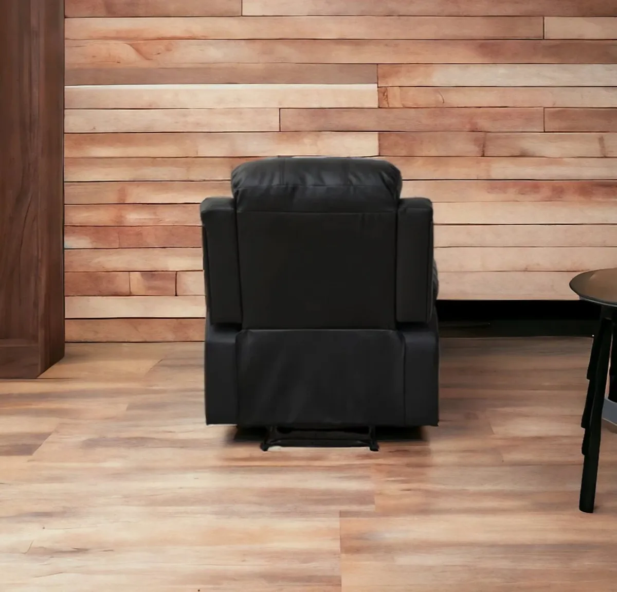 Black Recliner Chair – Comfy Armchair for Home - Image 4